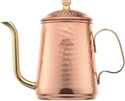 Kalita Copper Coffee Narrow Direct Heat Made in Cu Kettle Drip Drip Coffee Coffee Outdoor Pot, 600ml, Spout, Compatible, Japan, 600, Pot, Kettle,