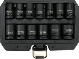 Smūginių galvučių komplektas Yato YT-10251, 10 - 24 mm, 1/2"
