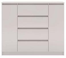 Komoda Simple 120 2D4S, kašmyro sp., 102 cm x 120 cm x 39 cm