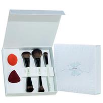 Makiažo šepetėlių ir kempinėlės rinkinys Jessup Ultimate Travel Makeup Tool Gift Kit T510, 5 vnt.