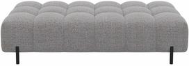 Pufas Ferivo Sola 04 Boucle, šviesiai pilka sp., 137 cm x 68 cm x 37 cm