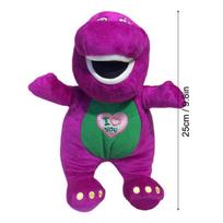 25cm Bario Dinozauro Pliušinis Žaislas Anime Pliušinis Gyvūnas Monstras Dinozauro Siaubo Lėlė Pliušinė Pagalvė vaikiškos Gimtadienio Kalėdinės Dovanos violetinė