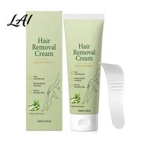 Body Hair Remover 100G Removal Cream with Spatula Pain Free Gentle Painless for Men Women Depilatory Facial Legs Arm Underarms Effective