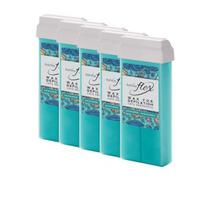 Depiliacinis vaškas Italwax Flex Aquamarine, 100ml x5