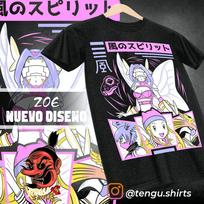 Agumon Adventure T-shirt Fairimon  Digimon  Anime Tee gift clothes S