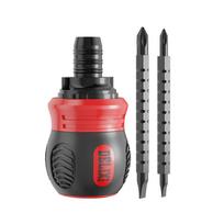 Multifunctional Mini Ratcheting Screwdriver Set Steel Bits Magnetic Screwdriver Drill Bit Telescopic Screwdriver 1