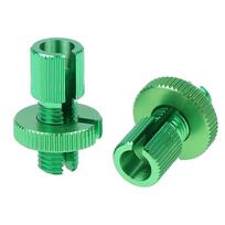 2PCS Universal Motorcycle Break Clutch Throttle Cable adjuster M10 Screw