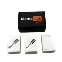 Club Meme Right VersionRussian Version Of The Board Game Interactive Tabletop Game Card Game Suitable For Company Gatherings Holiday Gift