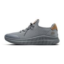 Skechers Nauji minkšto pado vaikščiojimo batai Įsispiriami Neslystantys Atsparūs dėvėjimuisi Žemi Laisvalaikio batai Vyriškas sportbačio modelis Pilkas 118173-GRY 40