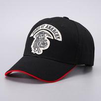 New Unisex Cap Skull Pirate Embroidered Stitching Trendy Fashionable Baseball Cap Men Women Adjustable Casual Outdoor Streetwear Sports Hat