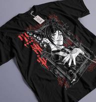 Unisex, Black Butler Shirt, Ciel Phantomhive, Sebastian T-shirt, Kuroshitsuji, Toboso Yana, Sebastian, Japanese, Anime Gift, Vintage, Grunge 4XL