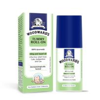 Woodward's Tummy Roll On Baby Ayurvedic Gas Relief Hing Saunf Oil Natural Digestive Care Infantile Colic Comfort 40ml