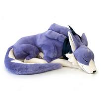 Mielas Monster Hunter Rise Palamute pliušinis žaislas Minkštas purus Didelis miegantis šuo Pliušinis gyvūnas Sofos lovos Namų dekoras Gimtadienio dovanos 60cm