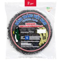 Ryžių popierius su juodomis sezamo sėklomis, 22 cm skersmens, Thuong Hang, 2x400g
