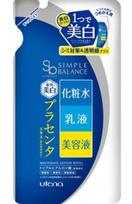 Utena Simple Balance hialurono rūgšties šviesinantis veido losjono užpildas 200ml