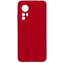 „Evelatus Xiaomi 12 / 12X“ nano silikoninis dėklas, minkštas lietimui, TPU, raudonas