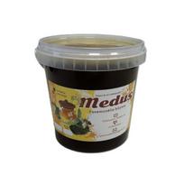 Lietuviškas lauko gėlių medus su grikiais, 1000g