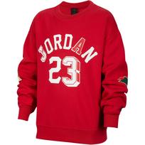 Jordan Court Of Legends Džemperis Kasdienis Paprastas Patogus Minkštas Apvalia Iškirpte Fitnesas Vaikų viršus Raudonas II0271-687 S