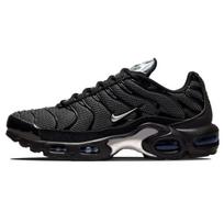 Nike Air Max Plus Juodos Suede Sidabriniai Moteriški Laisvalaikio Batai DQ0850-001 35.5