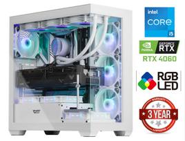 Kompiuteris MDATA GAMING Core i5-12400F 32GB 2TB SSD RTX 4060 NoOS Stacionarus kompiuteris