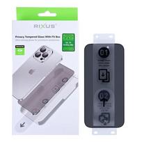 Rixus privatumo stiklas su Fit Box Apple iPhone 14 , 13, 13 Pro, 16e, 17e