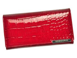 Piniginė moterims Gregorio BC-102 BC102186455900949006666, Raudona