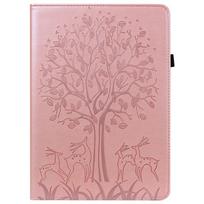 For IPad 10th 9th 8th 7th 6th Gen Case Embossed Tree Deer Flip Tablet Case for Funda IPad 10.2 9.7 Air 1 2 IPad 10 9 8 7 6 Case For iPad 10th Gen