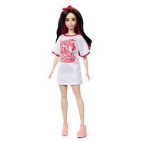 Barbie 65 Fashionista Dress Barbie Doll Ages White HRH12 T-Shirt - Doll, Dress-Up & House, 3+,