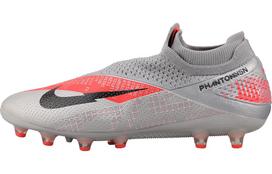 Nike Phantom Vision 2 Elite Df AG Pro Metallic Grey Crimson CD4160-906 40