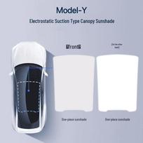 Tesla Sunshade Silicone Electrostatic Sunroof Screen for Model Y/3 Heat Insulation