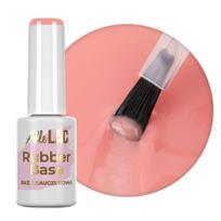 Allelac Rubber Base Vibrant Coral Nr. 9 kaučiukinė bazė, 7 g