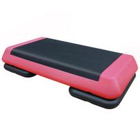Aerobikos step platforma, reguliuojama, raudona/juoda, 76 cm