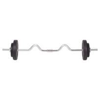 Štangos ir hantelių rinkinys, 90 kg