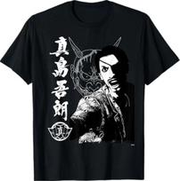 Like a Dragon & Yakuza Goro Majima Tattoo T-Shirt Front and Back L