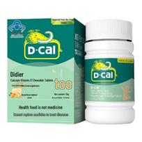D-Cal Kalcio ir vitamino D kramtomosios tabletės