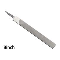 Metal and Woodworking Flat Head Steel File Set with Medium Toothed Blades for Precision Grinding and Smoothing
