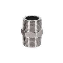Hex Double-Head Male Thread Water Pipe Connector