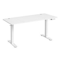 Reguliuojamo aukščio stalas 140x80x72-120 cm baltas