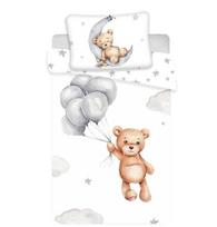 Patalynės komplektas Teddy Bear Baby 100 x 135 cm + pagalvės užvalkalas 40 x 60 cm.