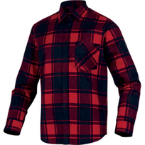 Flaneliniai DELTAPLUS RUBY darbo marškiniai