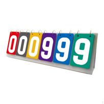 Scoreboard Score Counter Scoring Board 6 digits Table Flipper Flip Keeper for P.E blue