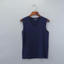 Men's Seamless Ice Silk Quick-Dry V-Neck Sleeveless Vest 5XL