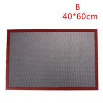 1 vnt. nelipnus silikoninis kepimo kilimėlis, skarda, orkaitės įklotas, daugkartinio naudojimo pyrago kilimėlio įrankis 40*30cm