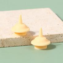2 vnt. Universalūs naminių gyvūnėlių maitinimo speneliai Mini silikoninis maitinimo žindukas naujagimiams kačiukams, šuniukams, triušiams, smulkiems gyvūnams, speneliai