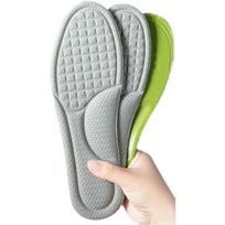 2/12 vnt Unisex atminties putplasčio ortopediniai vidpadžiai Dezodoruojantys vidpadžiai sportiniai batai, sugeria prakaitą, minkšti antibakteriniai batų priedai 39-40