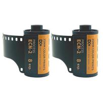 8 Piece 35mm Standard ECN2 Development Training Film Set For Most Analog Cameras for Skill Improvement New Photographers 1 black