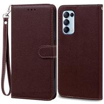 OPPO Find X3 Lite dėklas Minkšto silikono piniginė Odinis atverčiamas dėklas OPPO Find X3 Lite 5G dėklui Knygos tipo dangtelis Coque Fundas Korpusas OPPO Find X3 Lite black