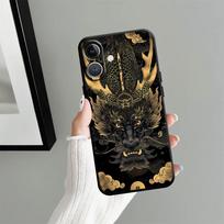 Dragon Totem Funda Phone Cover Phone Case for Apple iPhone 12 16 XR XS MAX 13 Air 11 14 17 Pro Max 15 Pro 7 8 iPhone 6