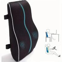 Lumbar Support Pillow Memory Foam Car Seat Waist Cushion Relieve Back Pain Soft and Comfortable For Office Home Car