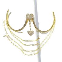 New Super Hot Erotic Body Chain Set Niche Sexy Breast Chain Set auksas